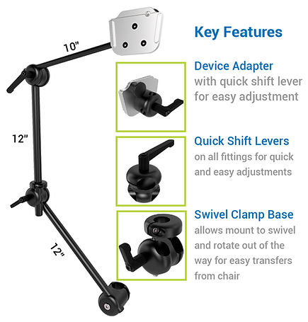 Lightweight wheel Mount